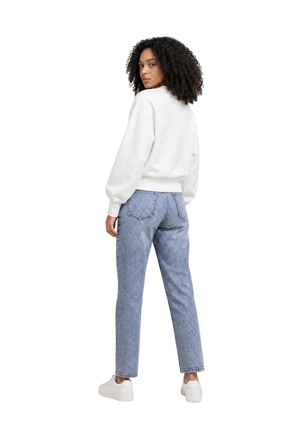 Pull Guess couleur blanc — vue 4