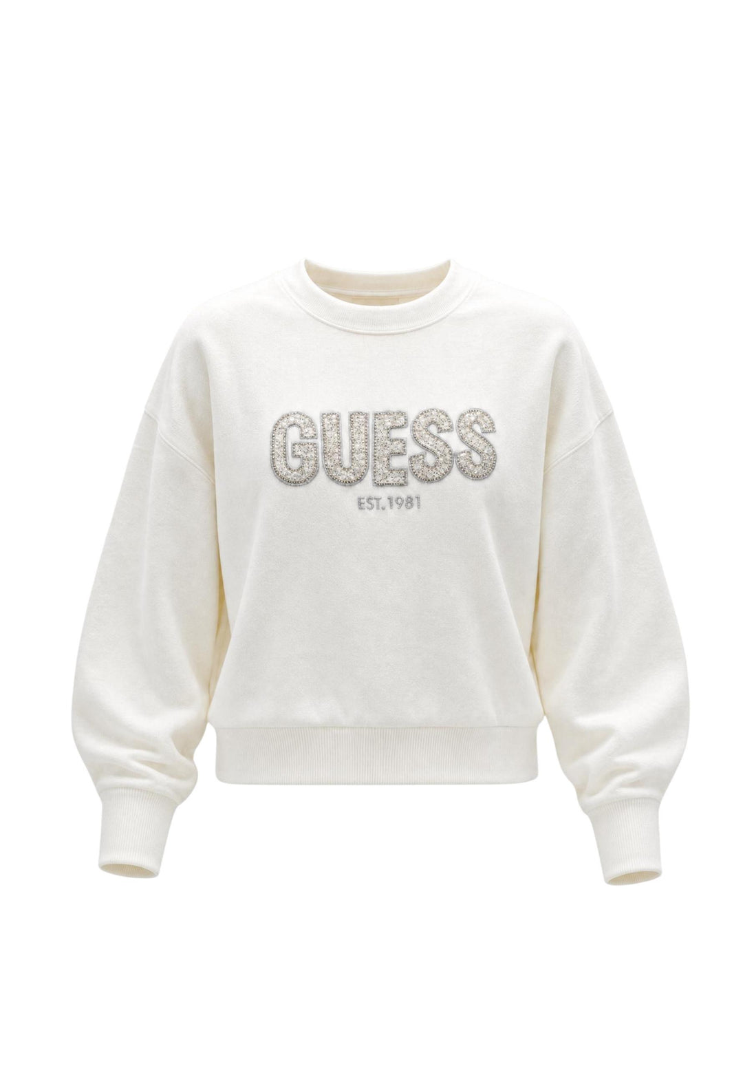 Pull Guess couleur blanc — vue 5