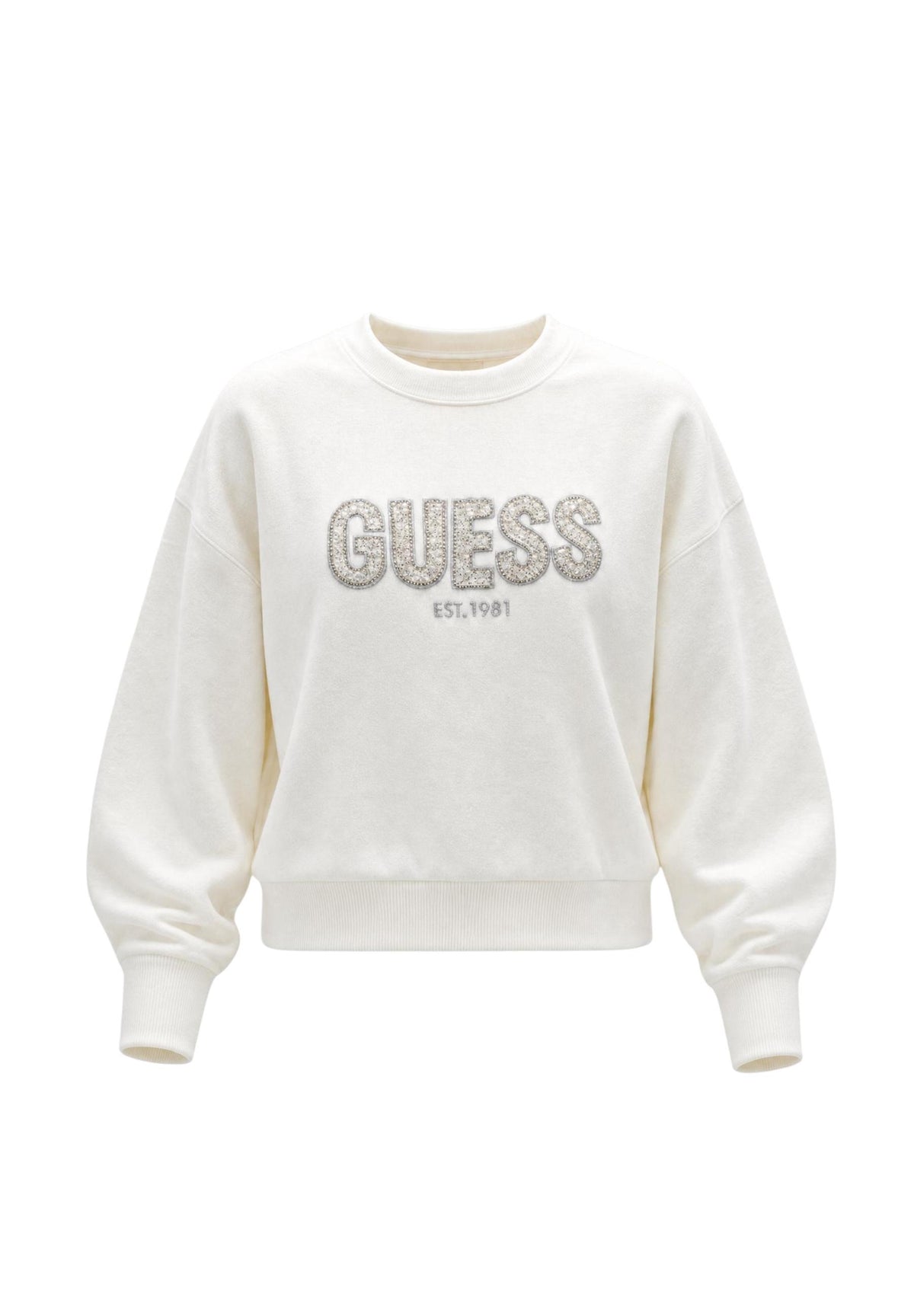 Pull Guess couleur blanc — vue 5