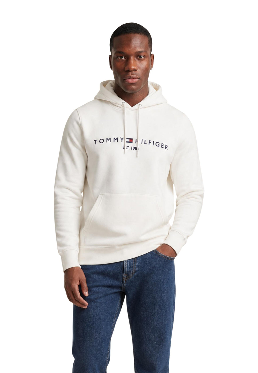 Sweat Tommy Hilfiger couleur beige