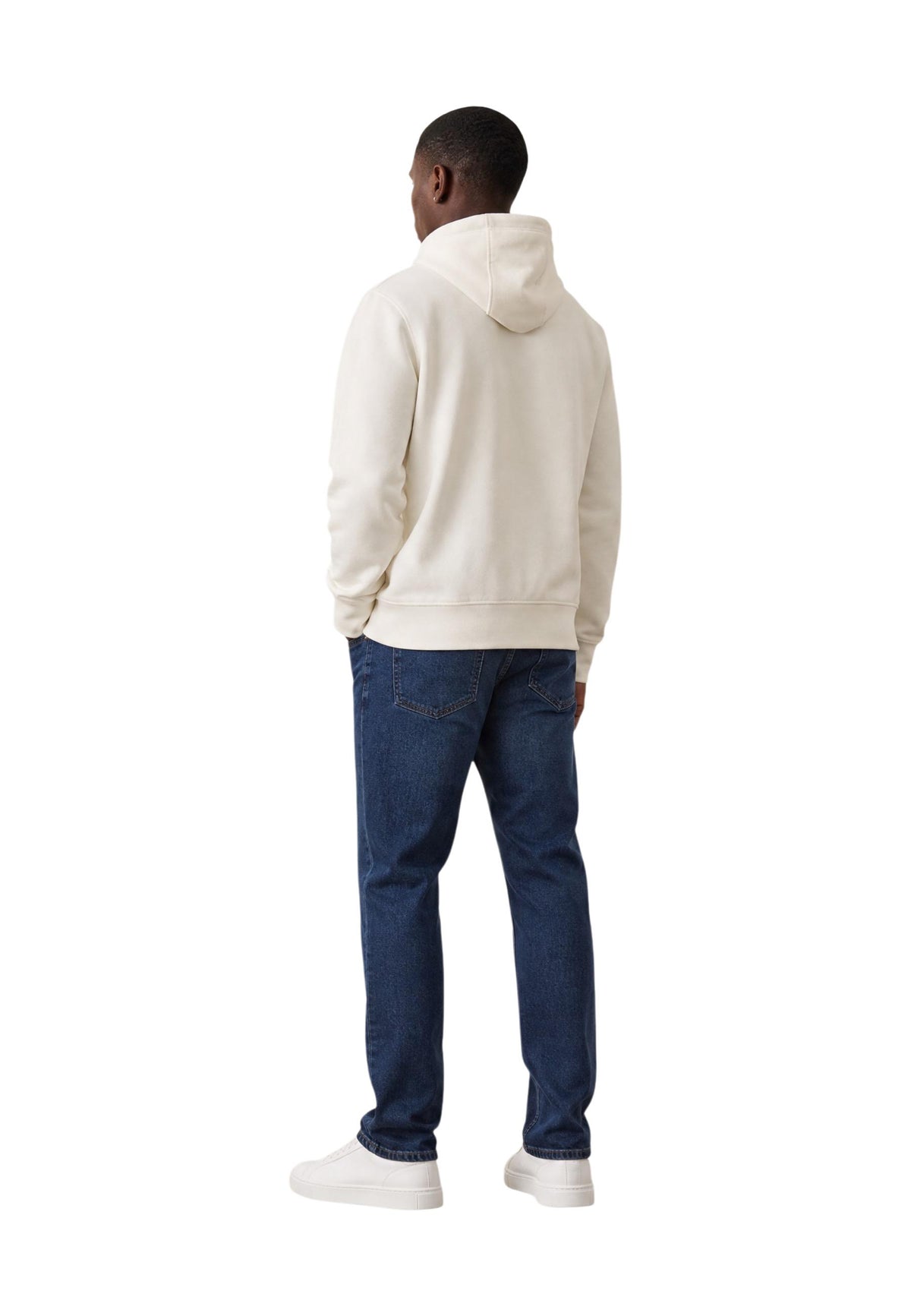 Sweat Tommy Hilfiger couleur beige — vue 4