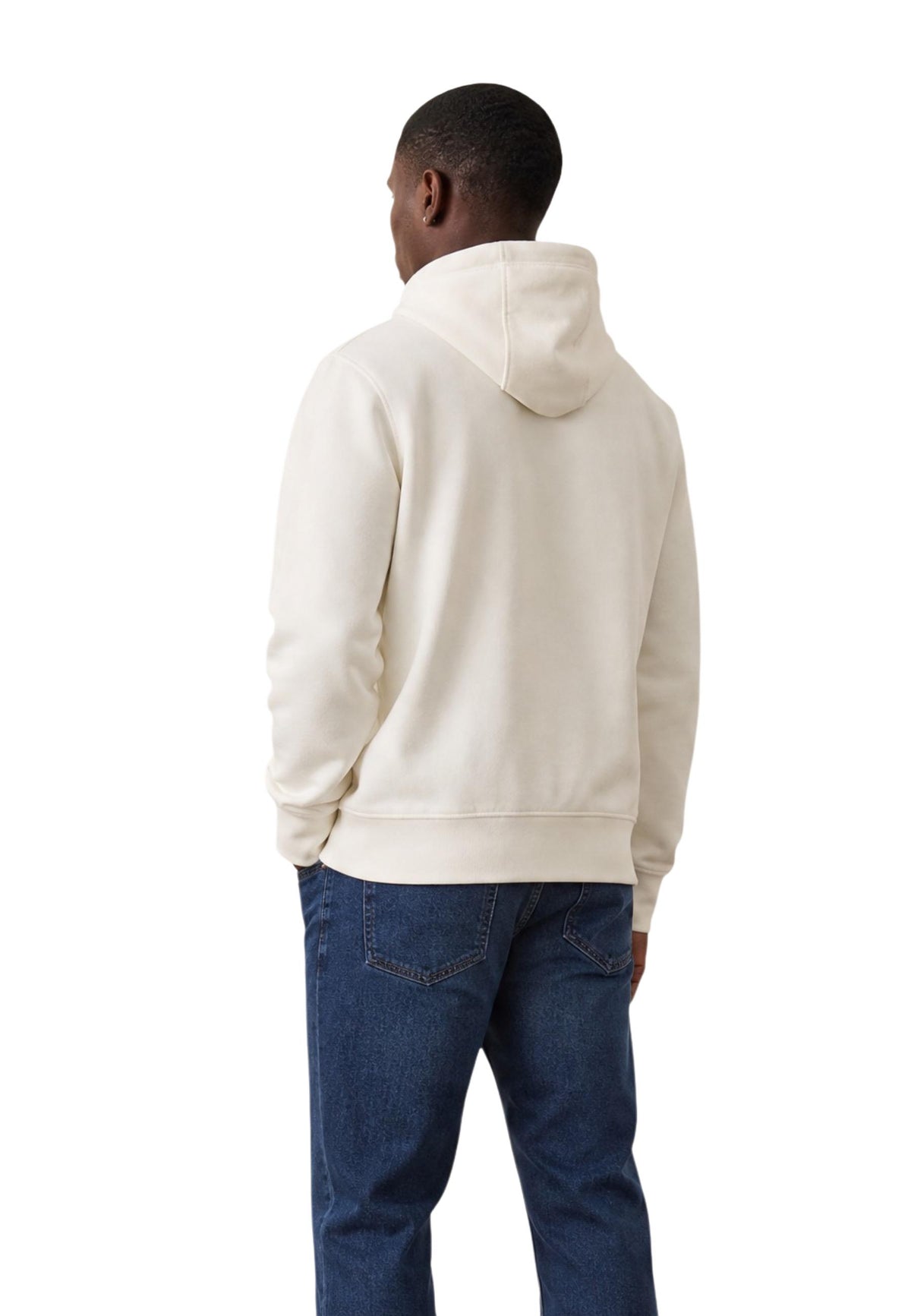 Sweat Tommy Hilfiger couleur beige — vue 5