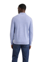 Pull Tommy Hilfiger couleur bleu azur — vue 5