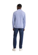 Pull Tommy Hilfiger couleur bleu azur — vue 4