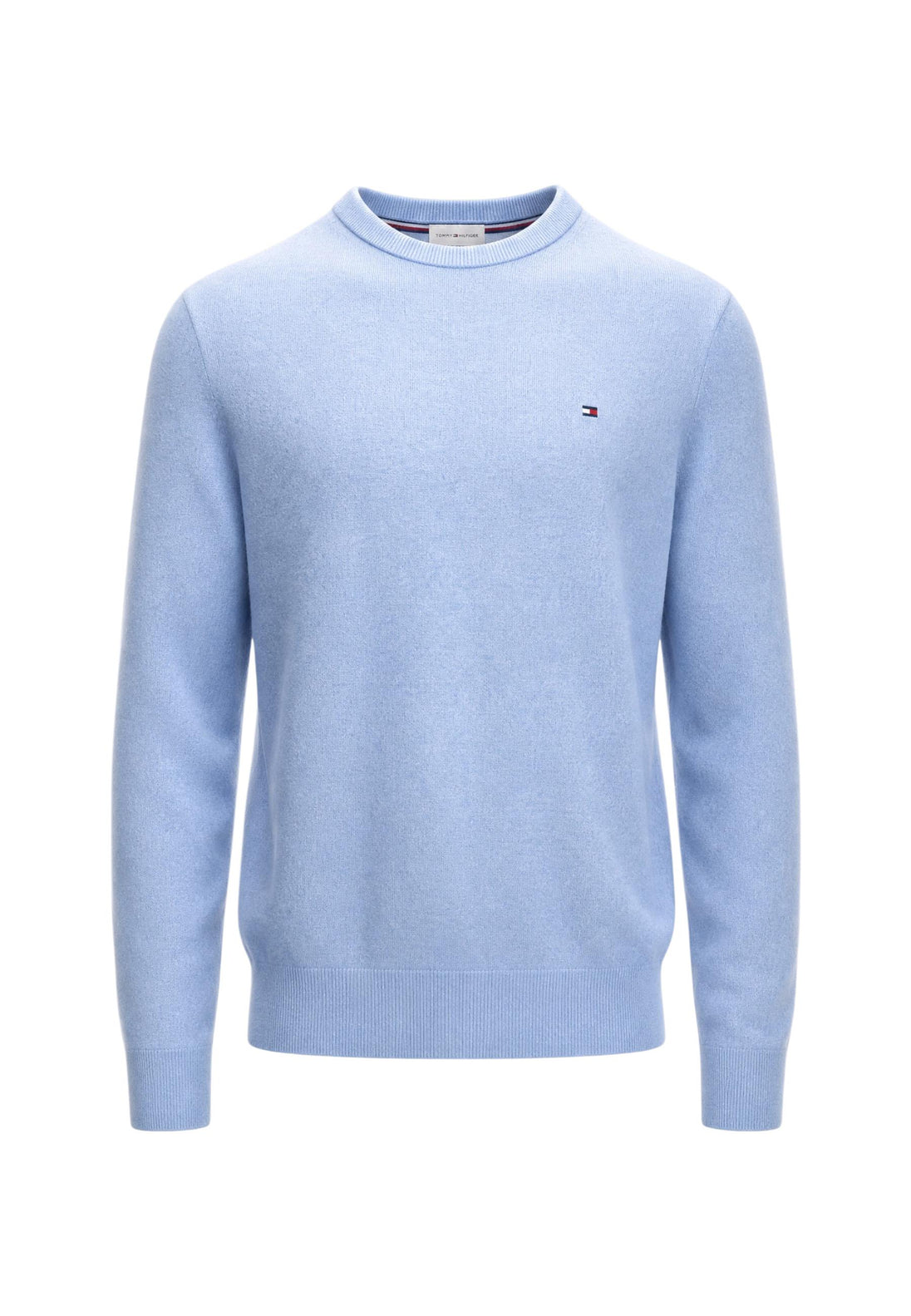 Pull Tommy Hilfiger couleur bleu azur — vue 2