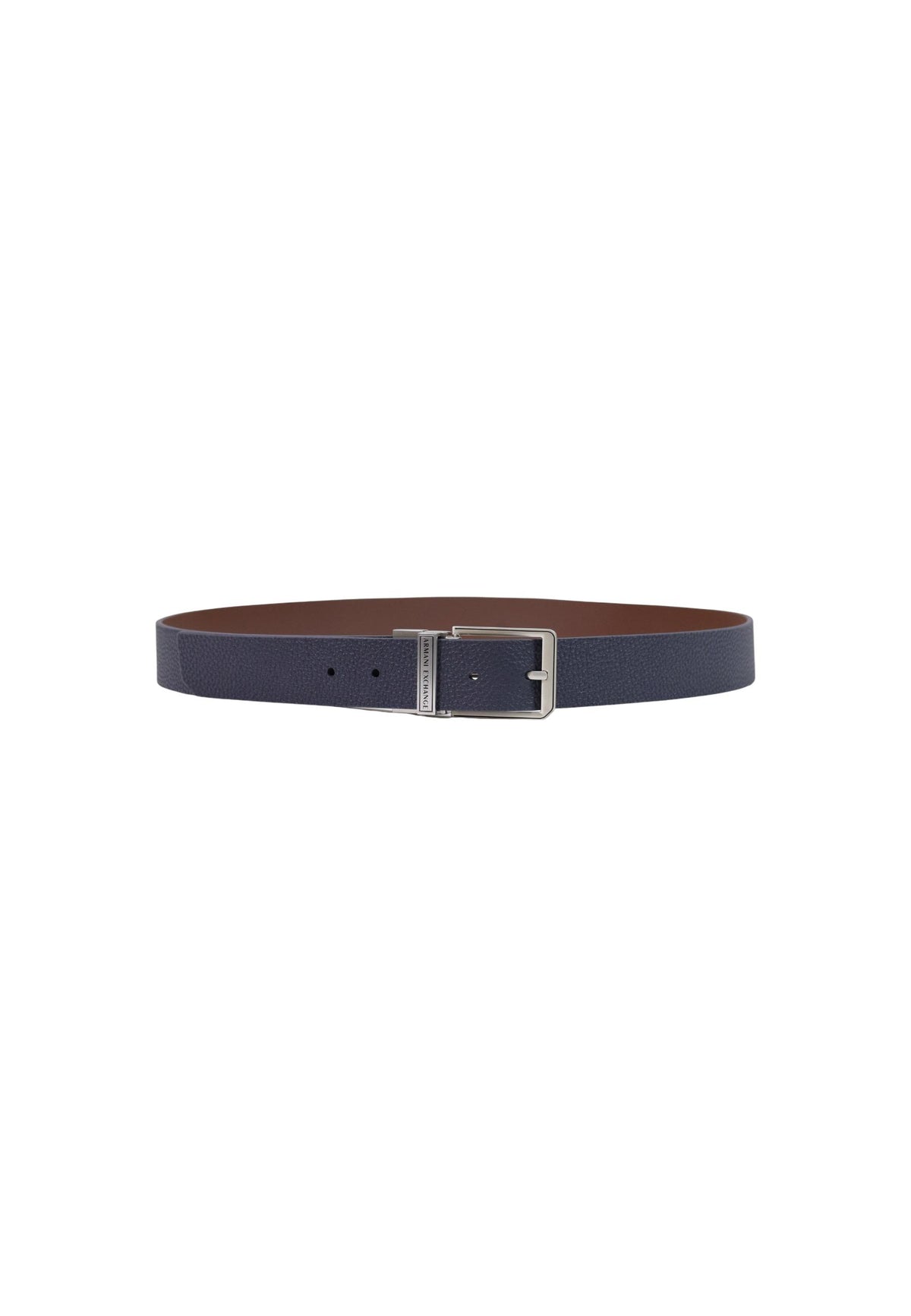 Ceinture Armani Exchange couleur bleu