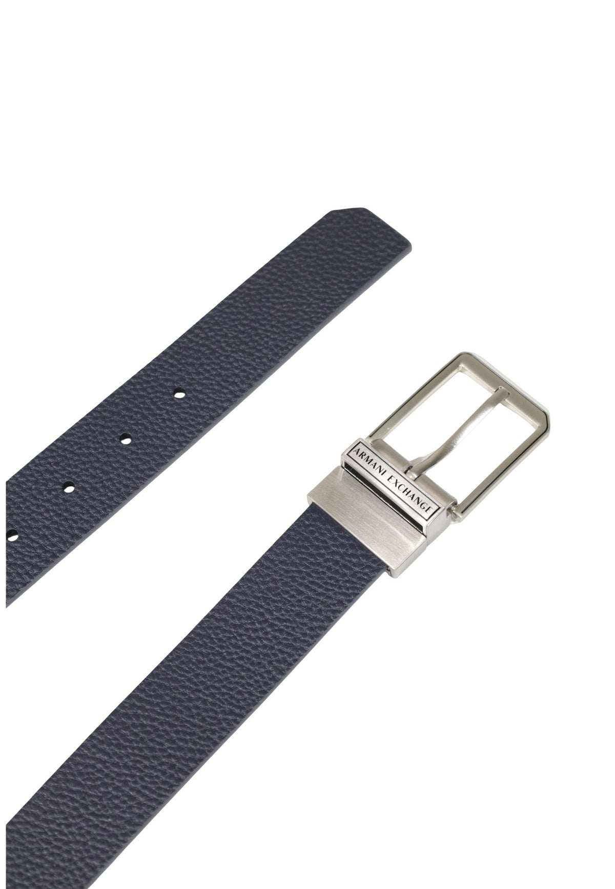 Ceinture Armani Exchange couleur bleu — vue 3
