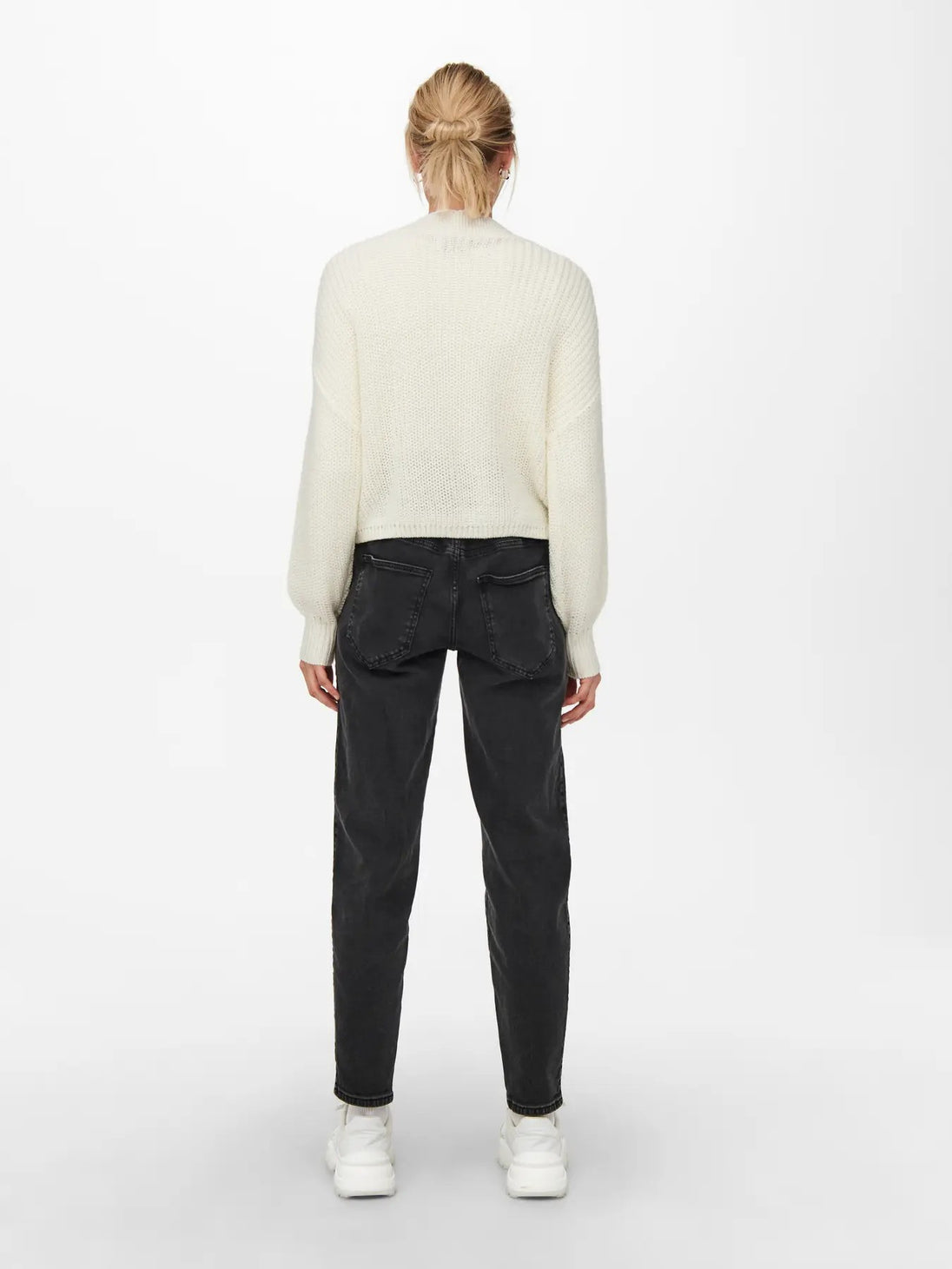 Cardigan Only couleur blanc — vue 4