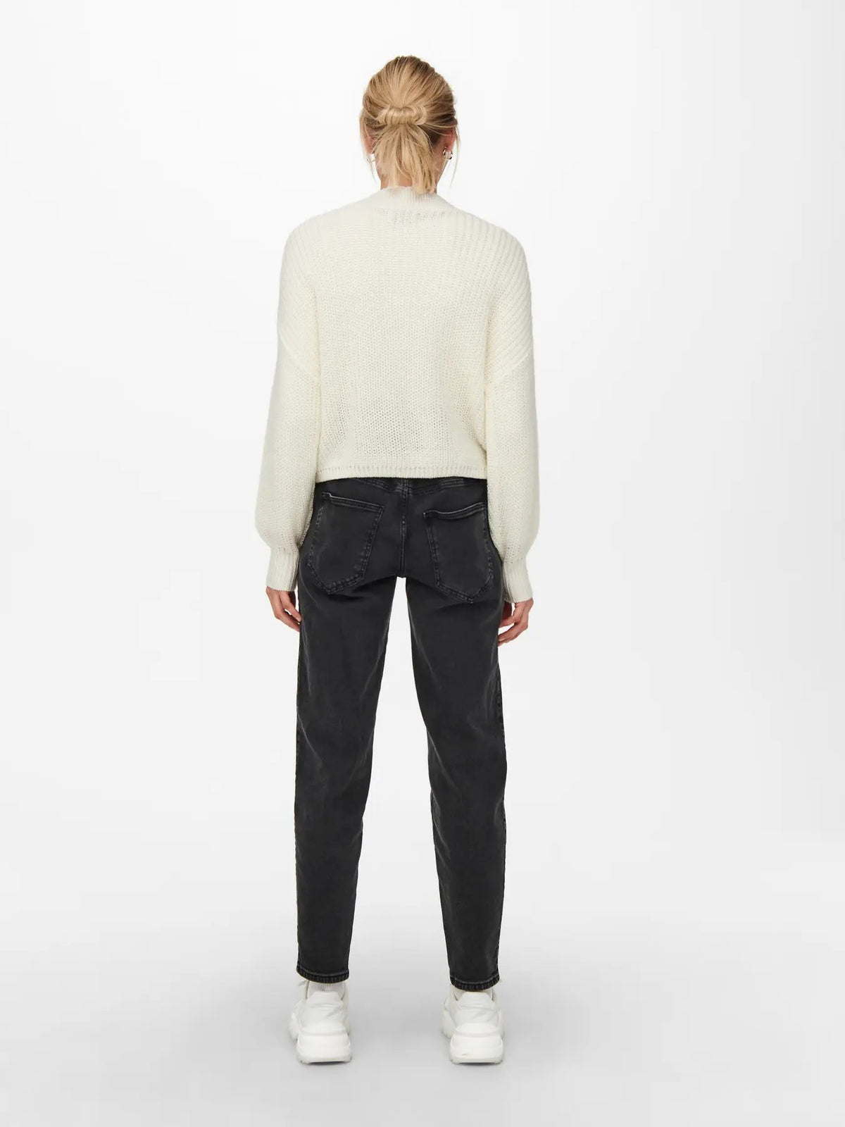 Cardigan Only couleur blanc — vue 4