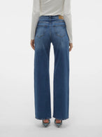 Jean Vero Moda couleur bleu — vue 2