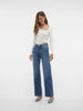 Jean Vero Moda couleur bleu — vue 4