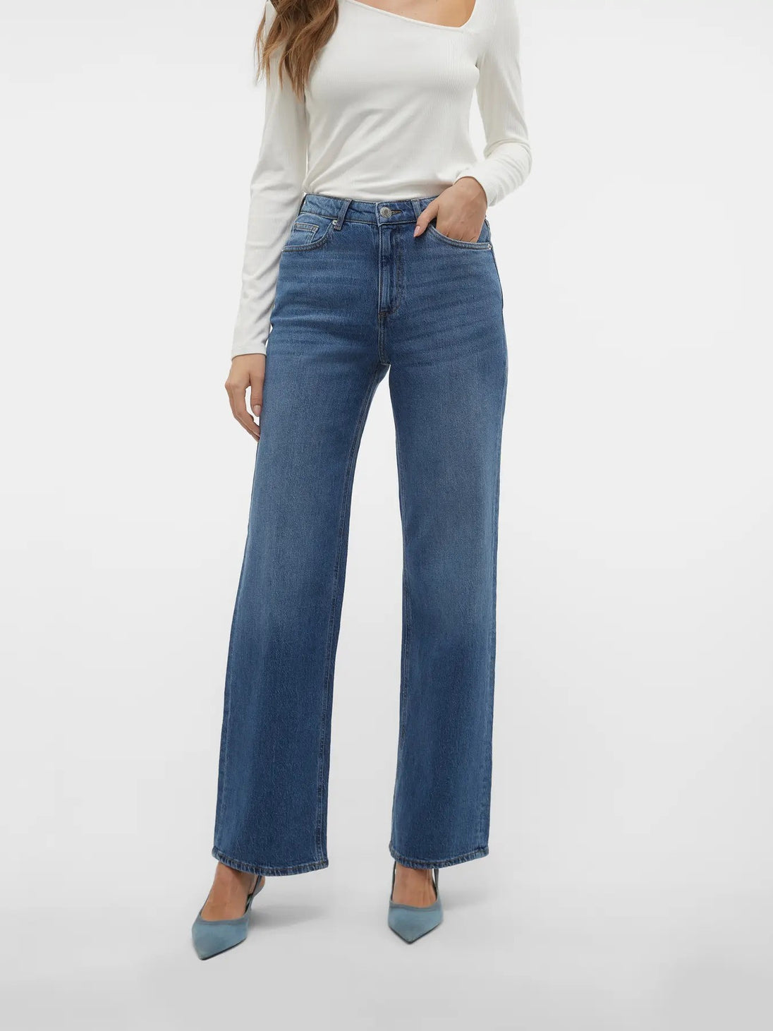 Jean Vero Moda couleur bleu