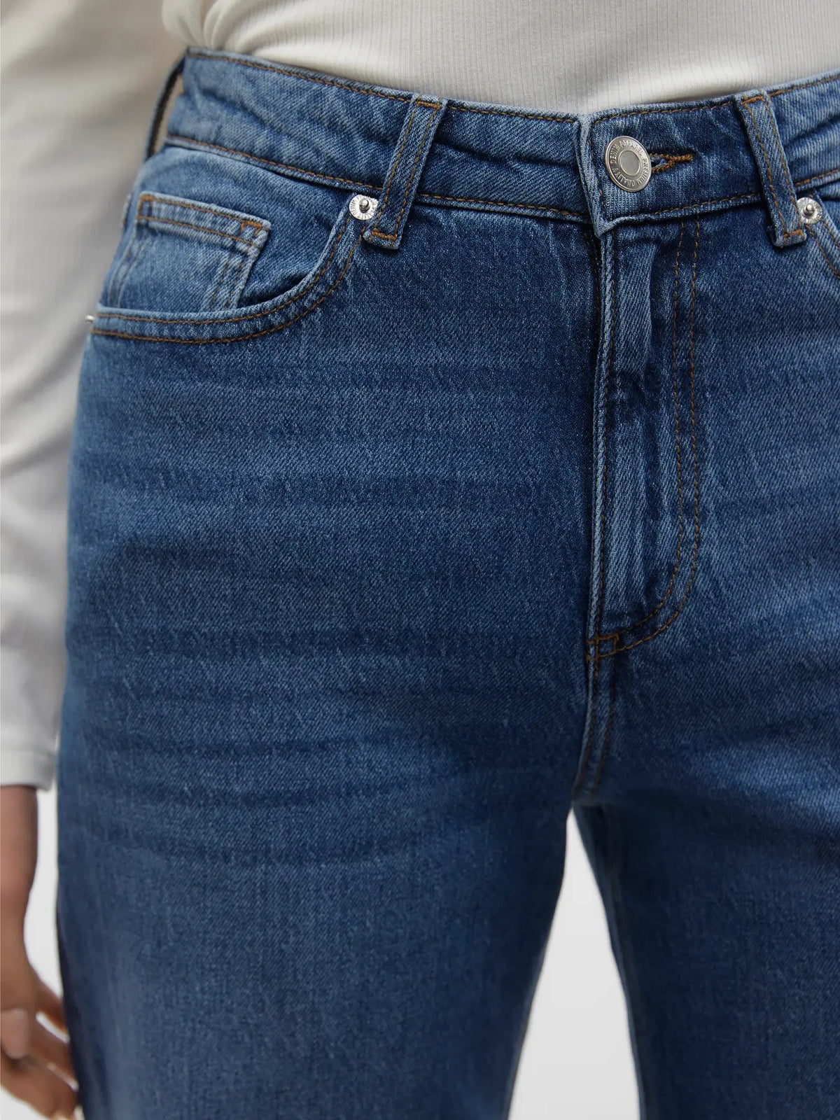 Jean Vero Moda couleur bleu — vue 5