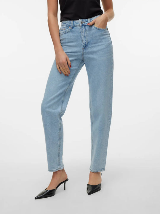 Jean Vero Moda couleur bleu azur