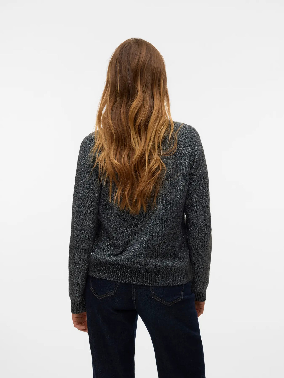 Pull Vero Moda couleur gris — vue 2