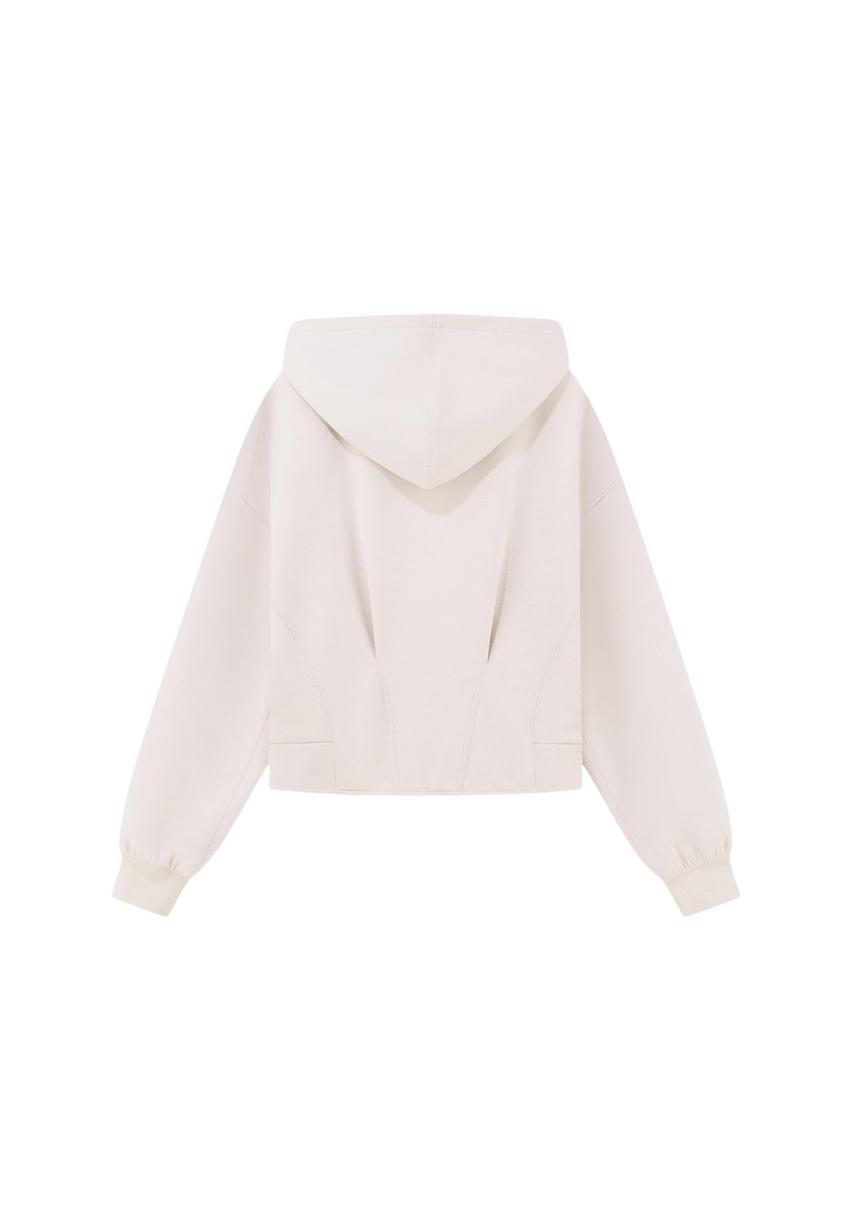 Sweat Armani Exchange couleur beige — vue 3