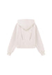 Sweat Armani Exchange couleur beige — vue 3