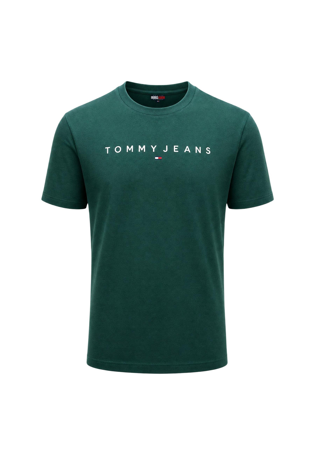 T-shirt Tommy Hilfiger Jeans couleur vert — vue 2