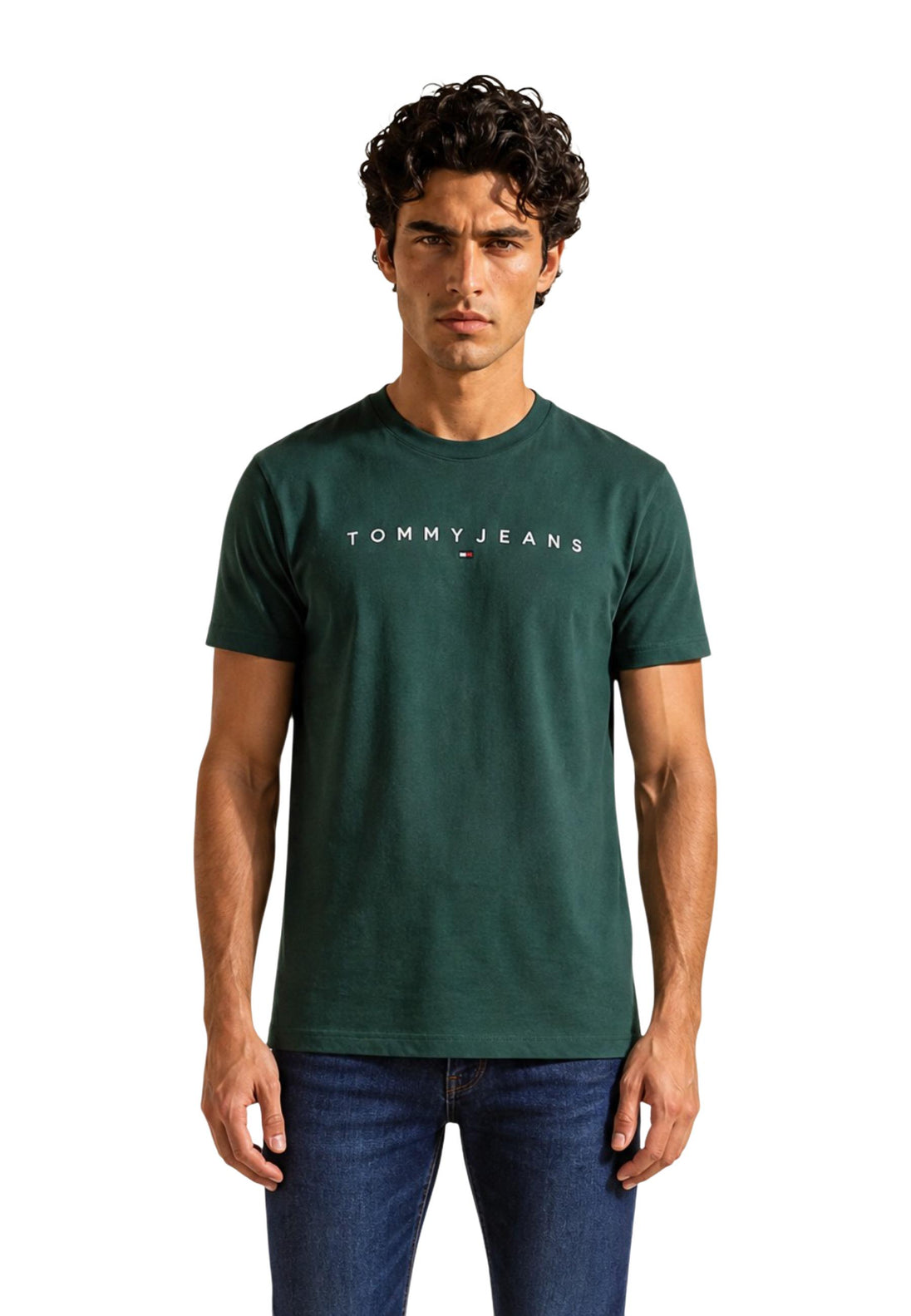 T-shirt Tommy Hilfiger Jeans couleur vert