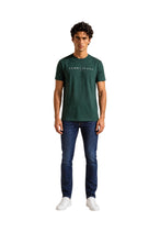 T-shirt Tommy Hilfiger Jeans couleur vert — vue 4