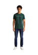 T-shirt Tommy Hilfiger Jeans couleur vert — vue 4