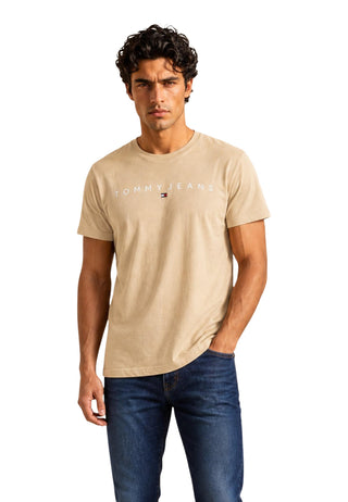 T-shirt Tommy Hilfiger Jeans couleur beige