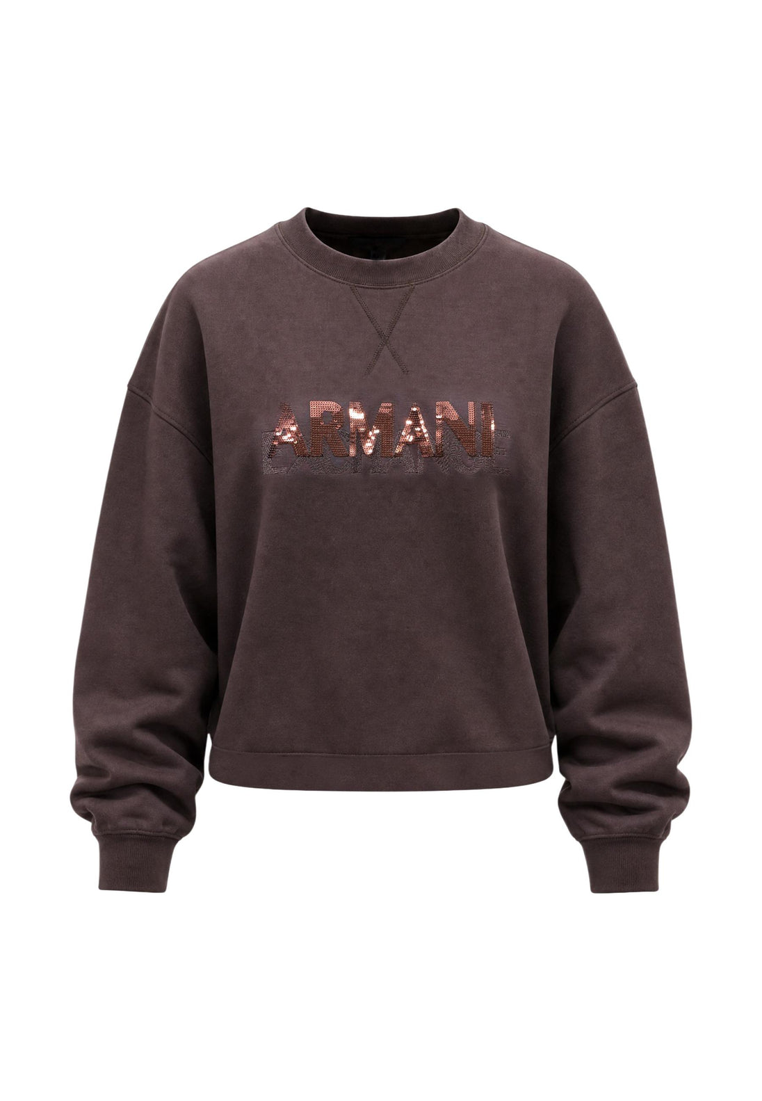 Sweat Armani Exchange couleur marron