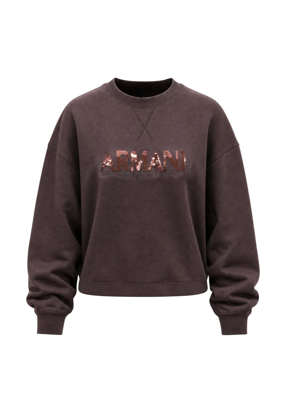 Sweat Armani Exchange couleur marron