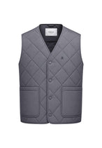 Gilet Replay couleur gris — vue 2