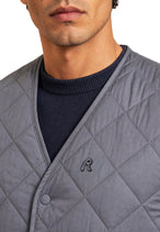 Gilet Replay couleur gris — vue 3