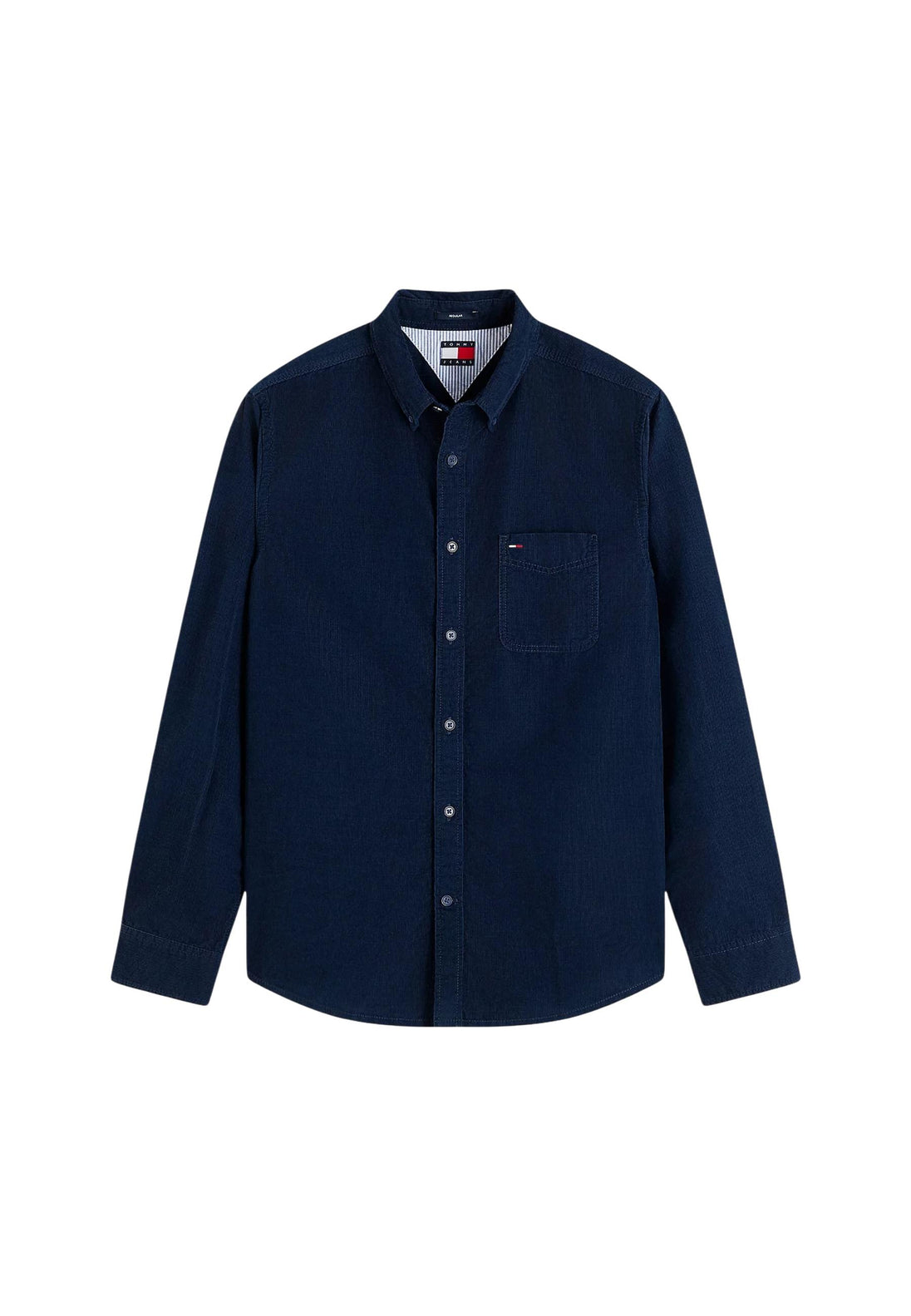 Chemise Tommy Hilfiger Jeans couleur bleu — vue 2