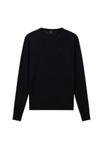 Pull Armani Exchange couleur noir — vue 3