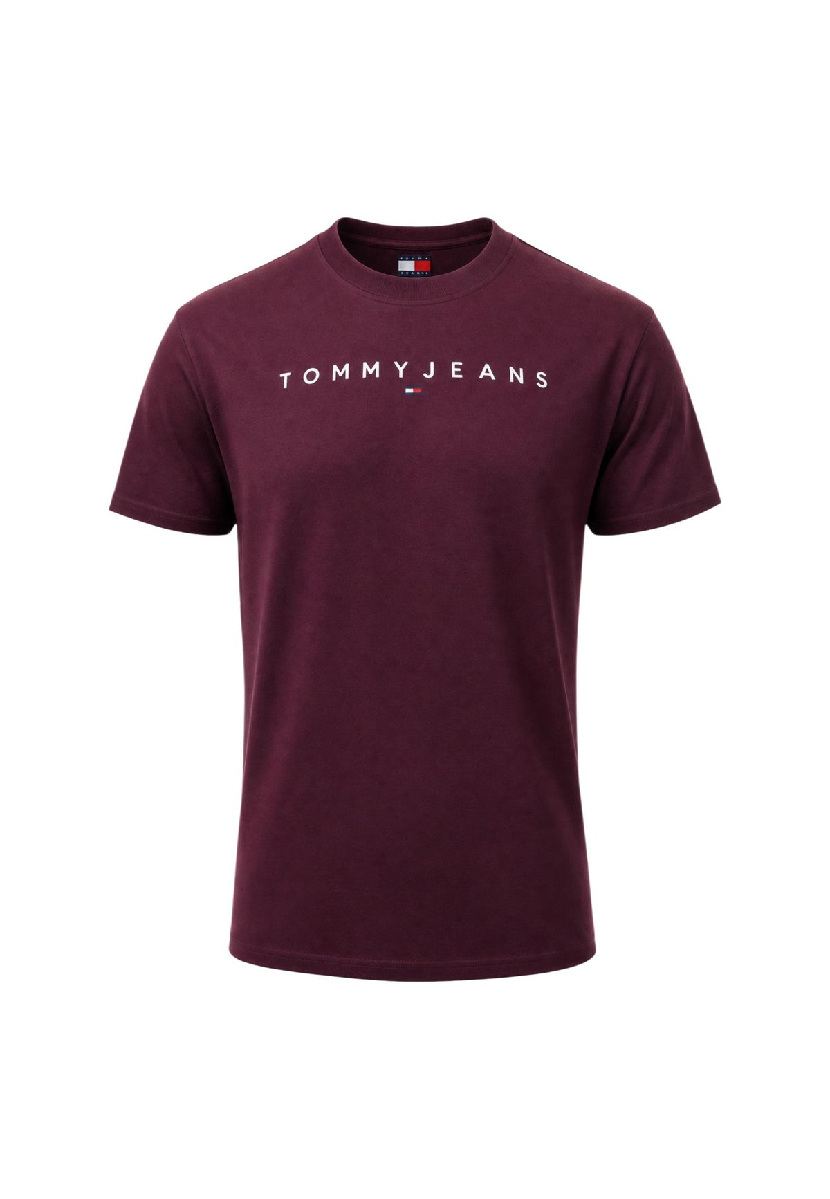 T-shirt Tommy Hilfiger Jeans couleur bordeaux — vue 2