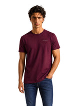 T-shirt Tommy Hilfiger Jeans couleur bordeaux