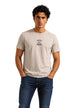 T-shirt Armani Exchange couleur beige