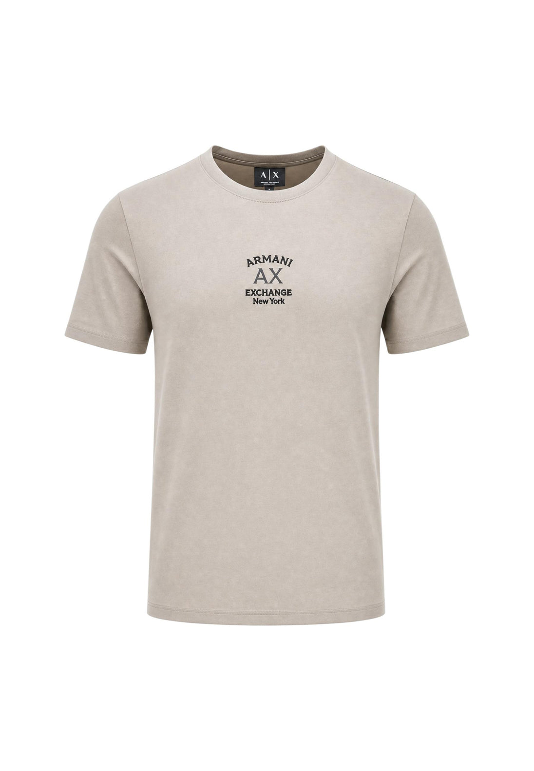 T-shirt Armani Exchange couleur beige — vue 2