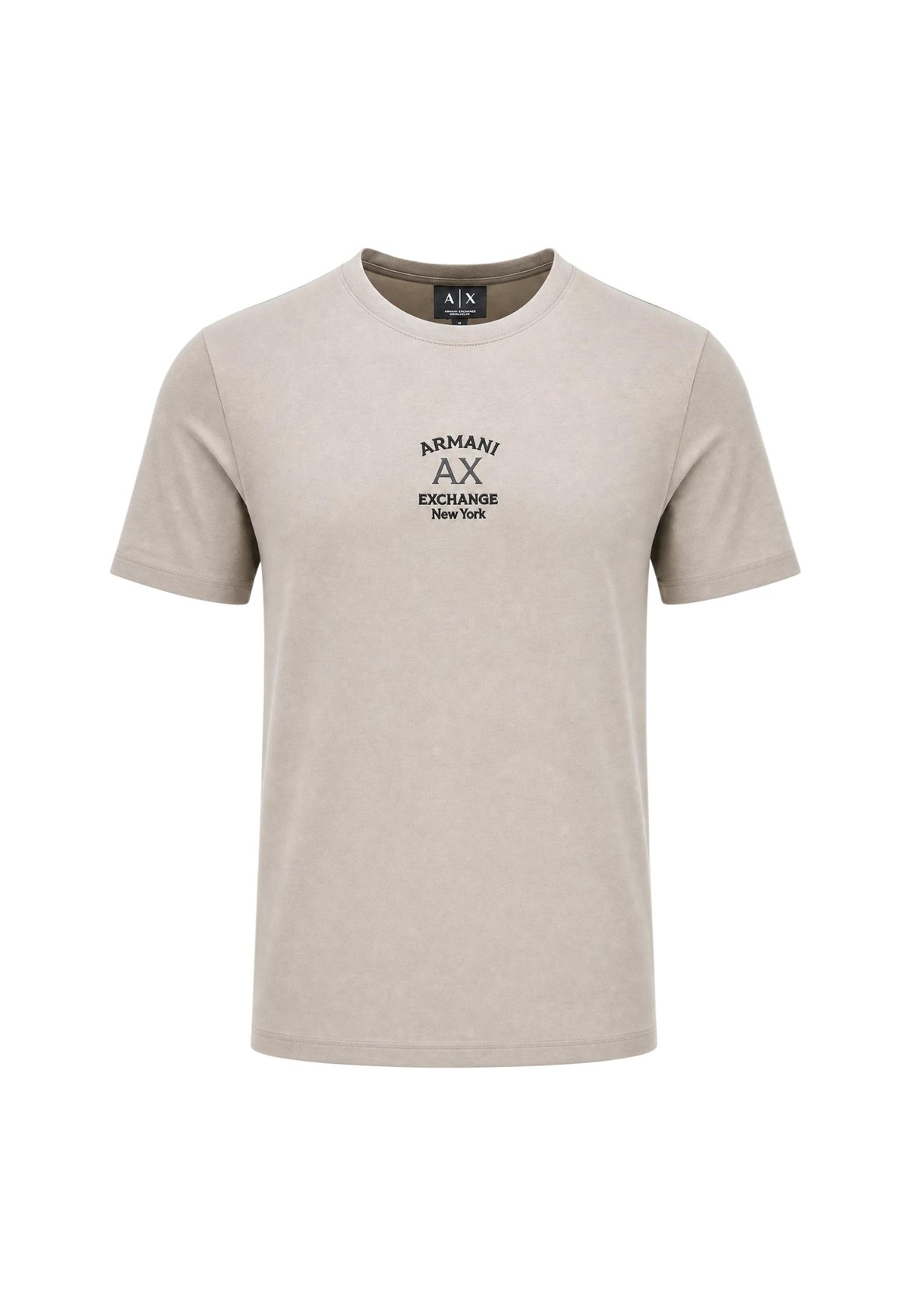 T-shirt Armani Exchange couleur beige — vue 2