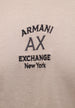 T-shirt Armani Exchange couleur beige — vue 5