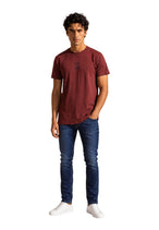 T-shirt Armani Exchange couleur rouge — vue 4