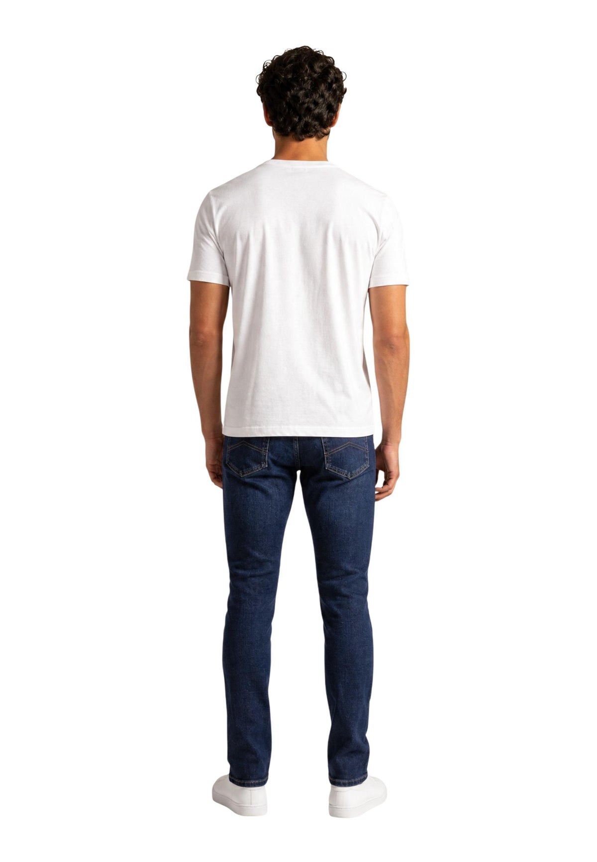 T-shirt Armani Exchange couleur blanc — vue 5