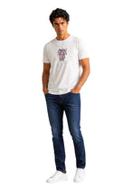 T-shirt Armani Exchange couleur blanc — vue 3