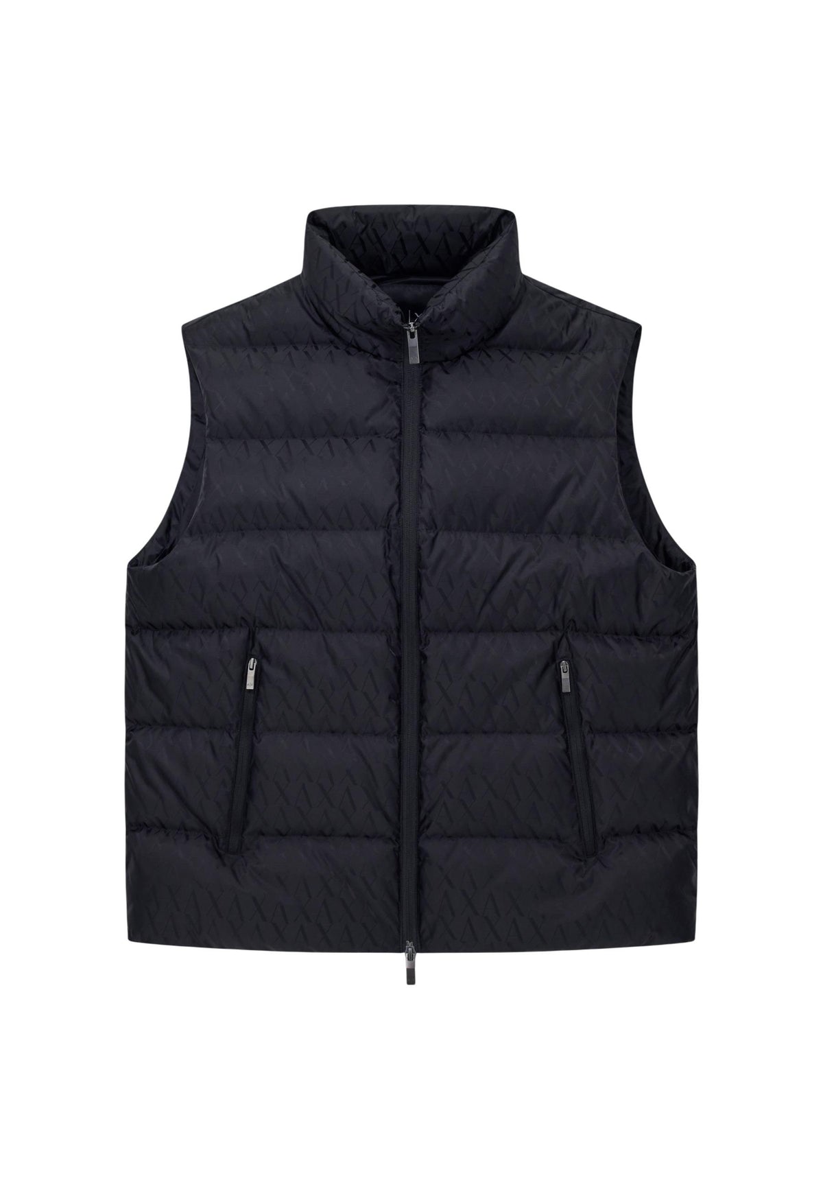 Gilet Armani Exchange couleur noir — vue 2