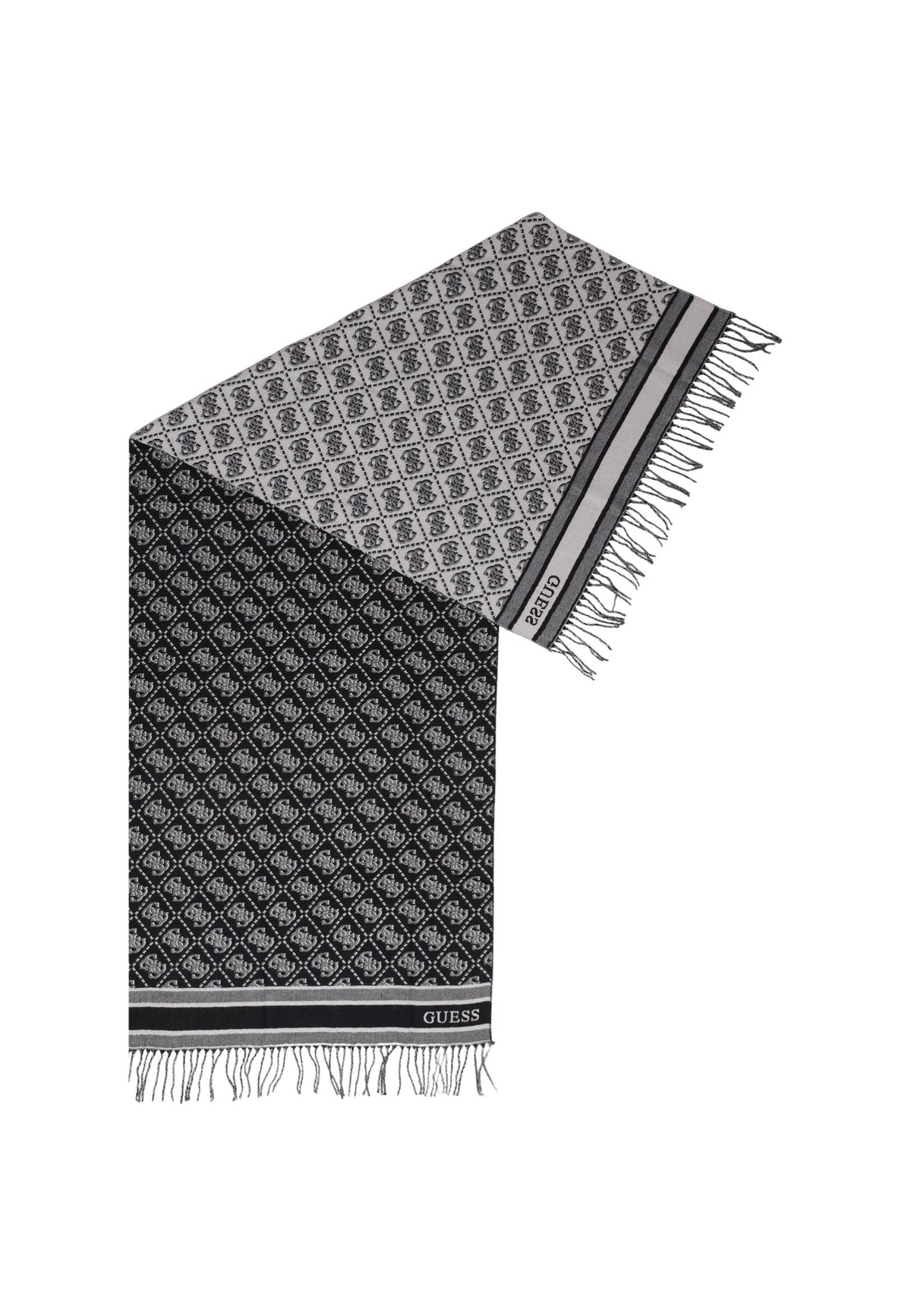 Écharpe Guess couleur noir — vue 4