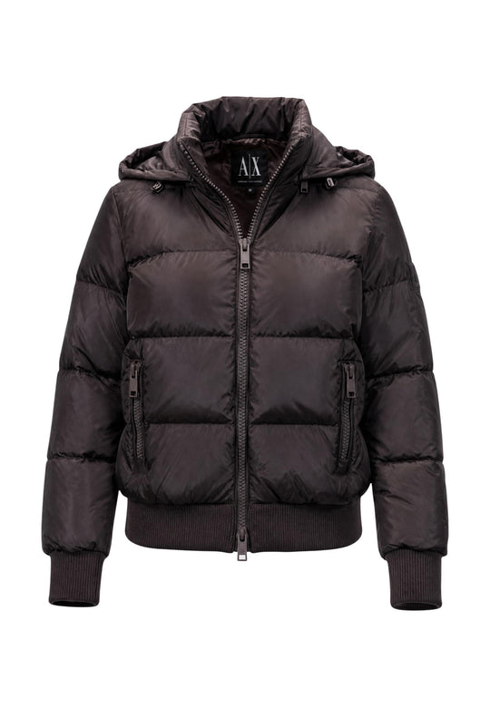 Veste Armani Exchange couleur marron — vue 2