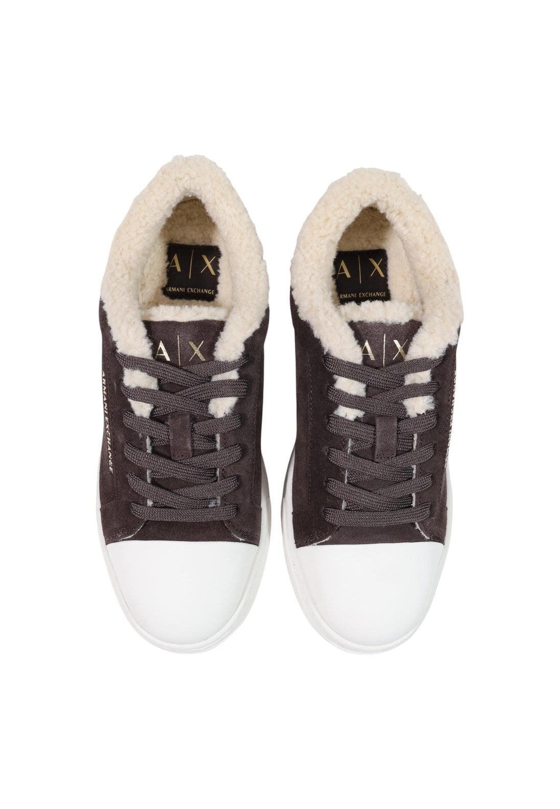 Baskets Armani Exchange couleur marron — vue 5