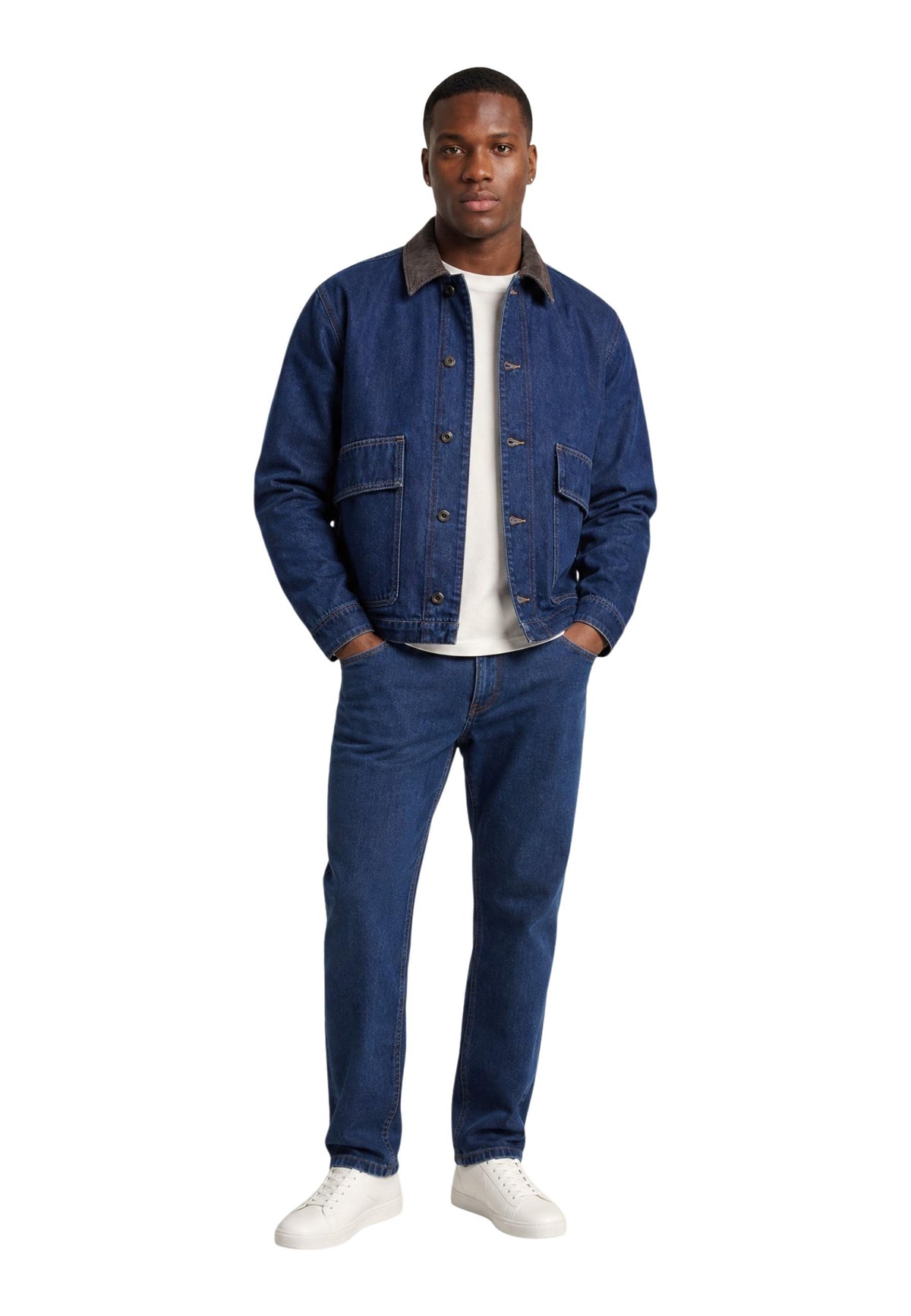 Veste Only & Sons couleur bleu — vue 4