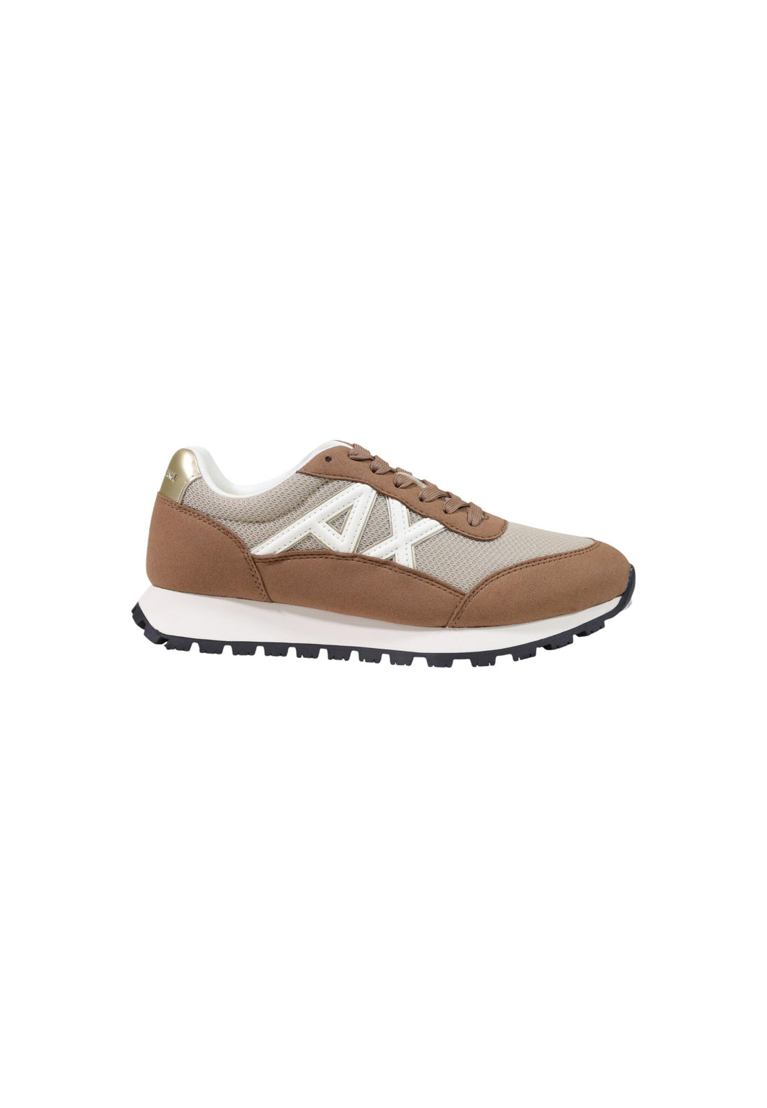 Baskets Armani Exchange couleur beige