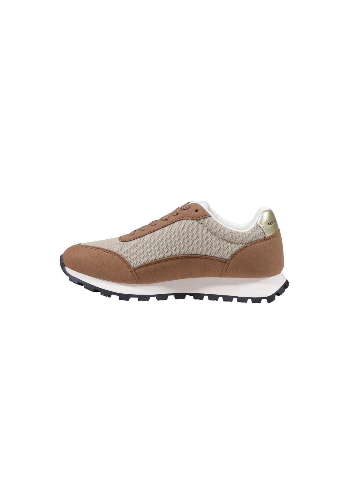 Baskets Armani Exchange couleur beige — vue 3