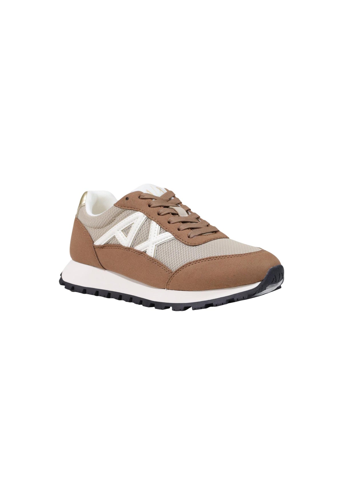 Baskets Armani Exchange couleur beige — vue 2