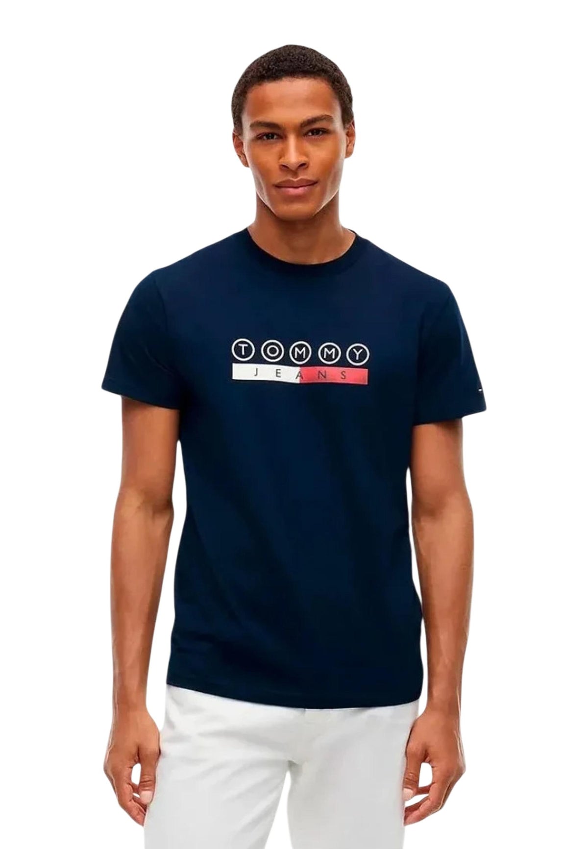 T-shirt Tommy Hilfiger Jeans couleur bleu